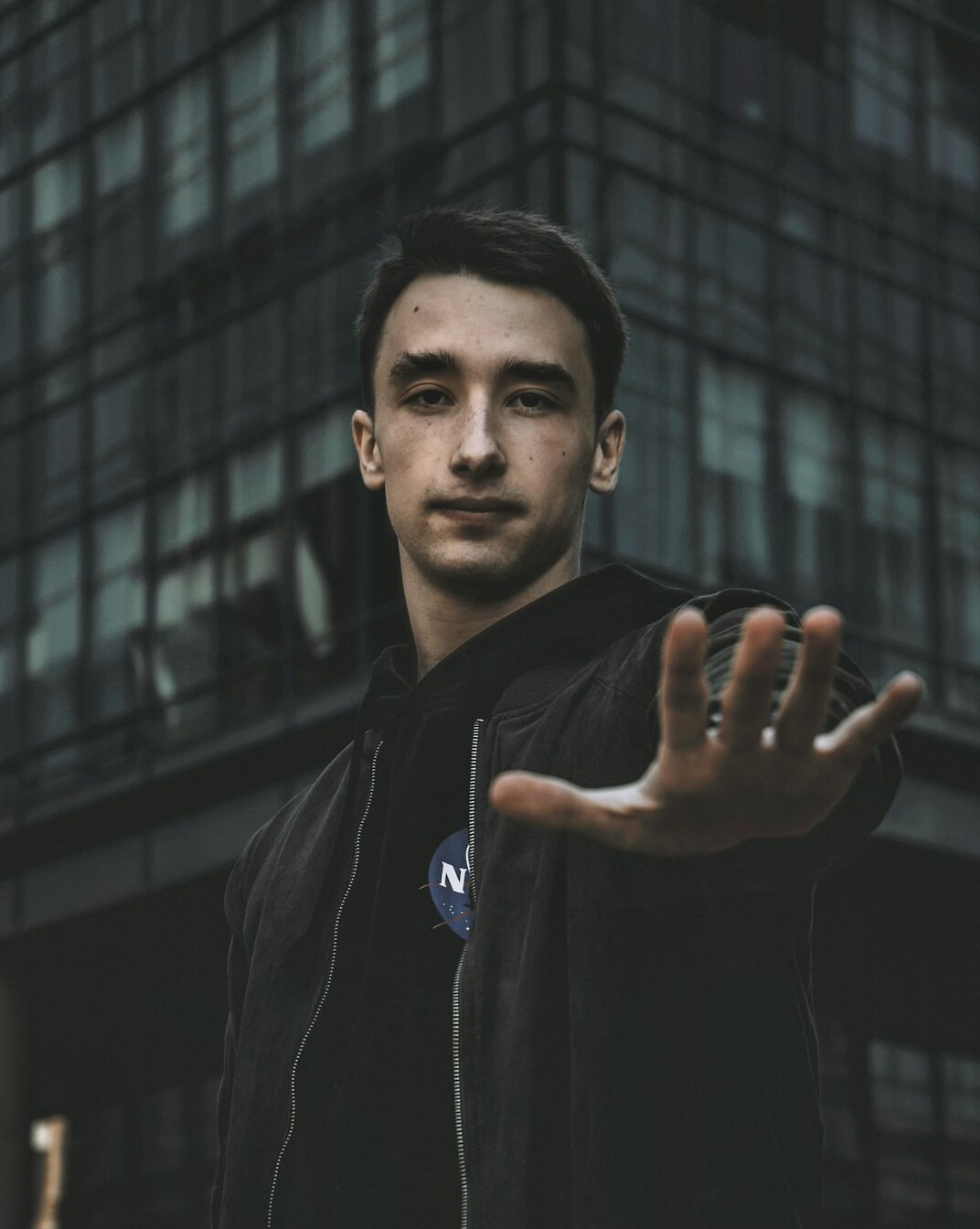Portrait of a Turkish male investigative reporter